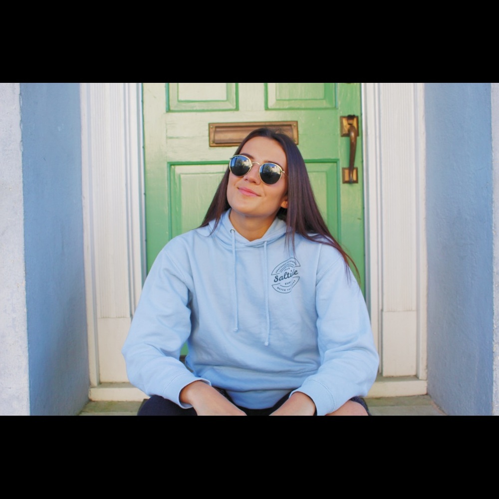 Saltine Southern California Blue Hoodie